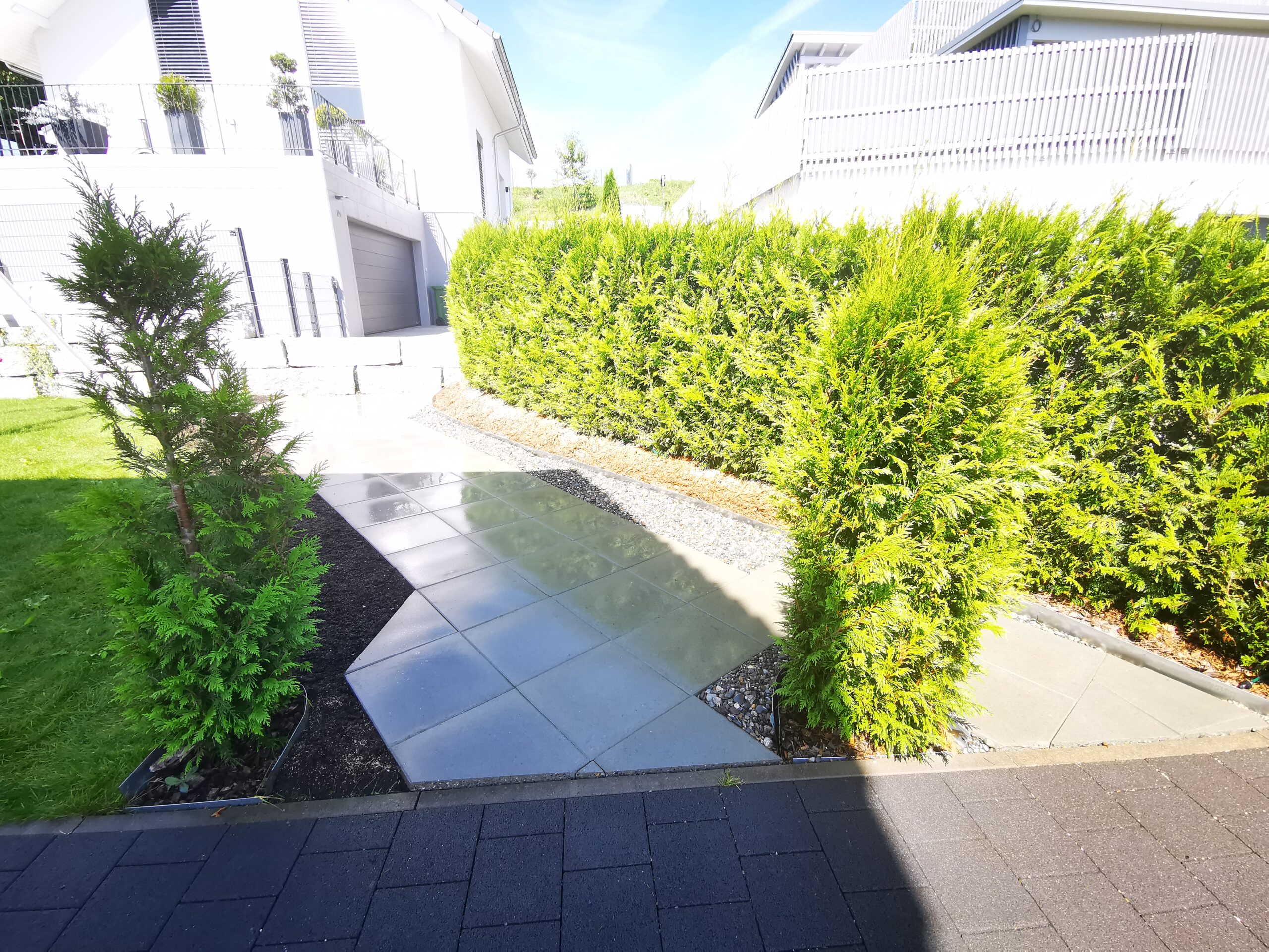 Umgestaltung Plattenbelag_